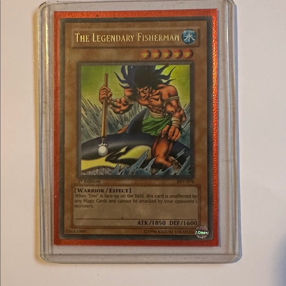 Yugioh Other - Yu-Gi-Oh! The Legendary Fisherman 1ed holo.